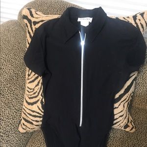 VERSACE Intensive Black Leotard